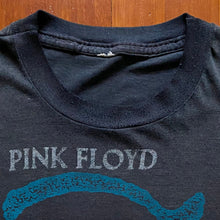 Load image into Gallery viewer, Worn Thin Vintage Single Stitch 1987 Pink Floyd A Momentary Lapse Of Reason Vancouver BC Tour Tee. Size Boxy XL
